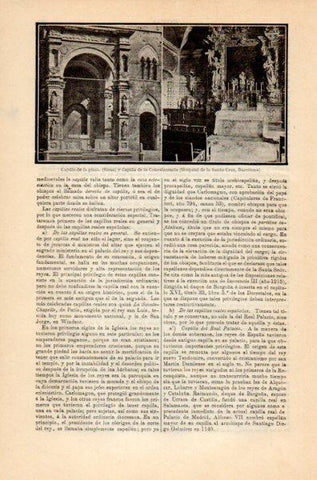 LAMINA V35128: Capilla de la Plaza en Siena
