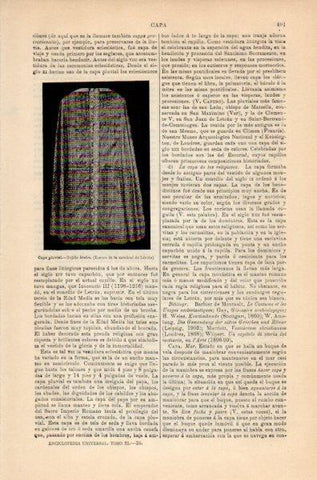 LAMINA V35112: Capa pluvial, Catedral de Lerida