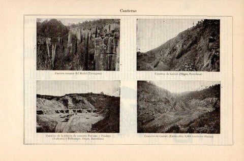 LAMINA V35151: Canteras de Garraf, Modol y Vallcarca
