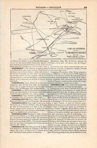 LAMINA V35154: Mapa del campo de maniobras de los Carabancheles