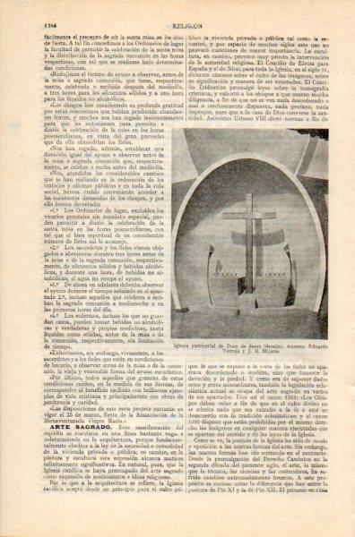 LAMINA V35069: Iglesia de Pont de Suert, Lerida
