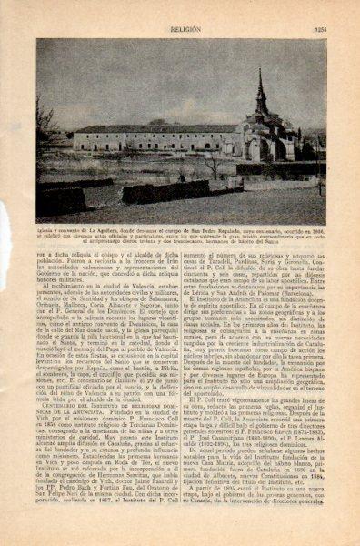 LAMINA V35068: Iglesia y convento de La Aguilera