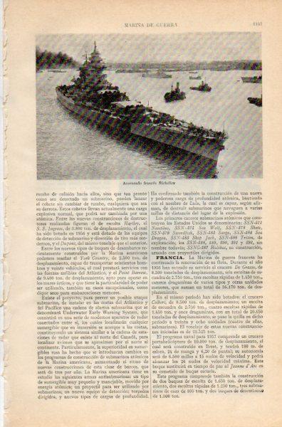 LAMINA V35040: Acorazado frances Richelieu