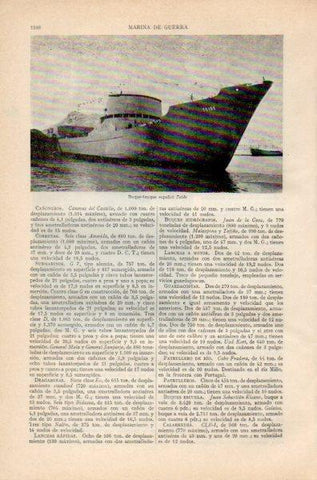 LAMINA V35041: Buque tanque español Teide