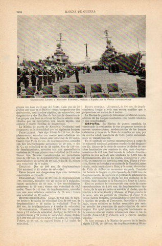 LAMINA V35042: Destructores Lepanto y Almirante Ferrandiz