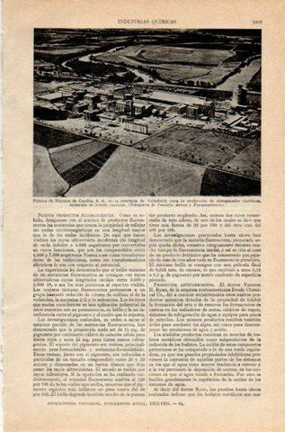 LAMINA V35043: Fabrica de Nitratos de Castilla en Valladolid