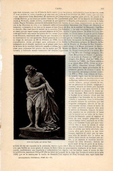 LAMINA V35103: Jesus en el pilar por Alonso Cano