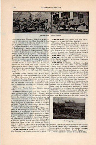 LAMINA V35271: Carreta China Filipina y gallega