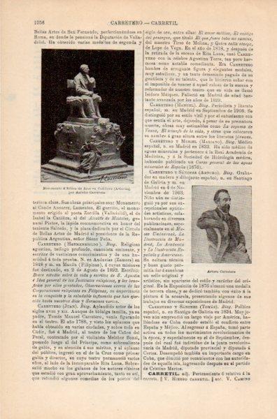 LAMINA V35266: Monumento a Nuñez de Arce en Cudillero