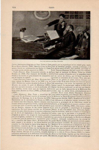 LAMINA V35252: Los tres musicos por Caro Delvalle