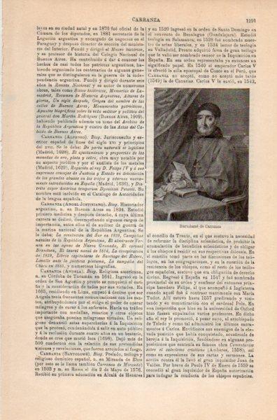 LAMINA V35260: Bartolome de Carranza