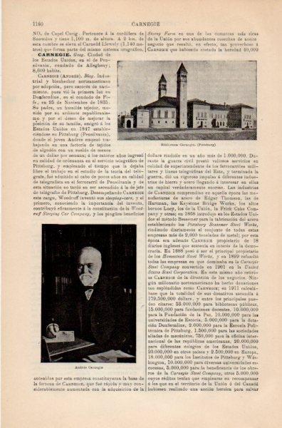 LAMINA V35264: Biblioteca Carnegie en Pittsburg