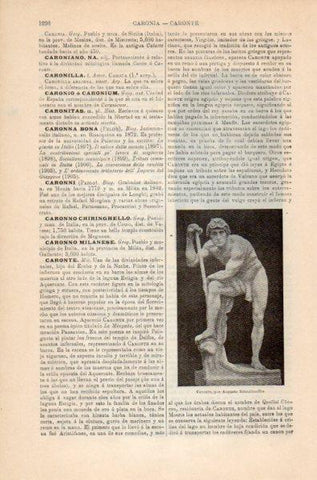 LAMINA V35258: Caronte por A. Schreitmuller