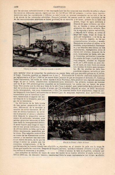 LAMINA V35305: Taller de balas en Toledo