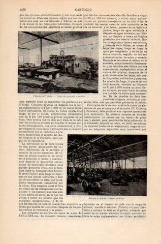 LAMINA V35305: Taller de balas en Toledo