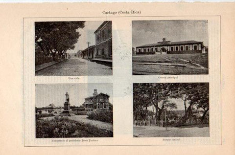 LAMINA V35313: Vistas de Cartago en Costa Rica