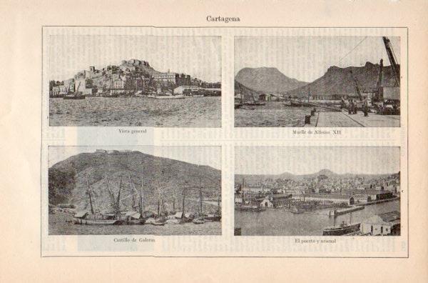 LAMINA V35315: Vistas de Cartagena, Murcia