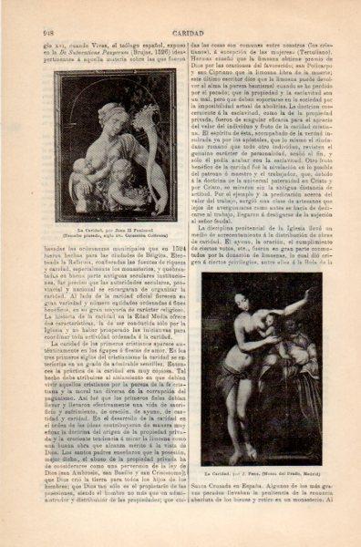 LAMINA V35224: La Caridad por Penicand y J. Penz