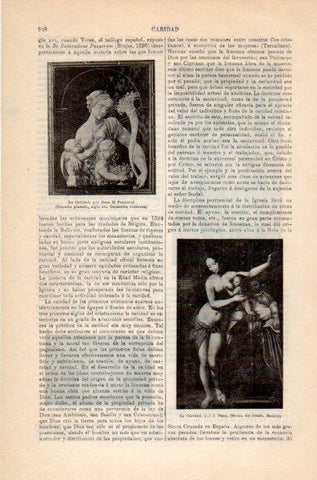 LAMINA V35224: La Caridad por Penicand y J. Penz