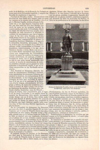 LAMINA V34842: Estatua de Benjamin Franklin en Universidad de Harvard
