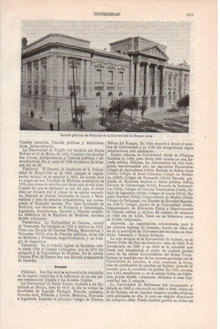 LAMINA V34841: Escuela de Medicina en Universidad de Buenos Aires