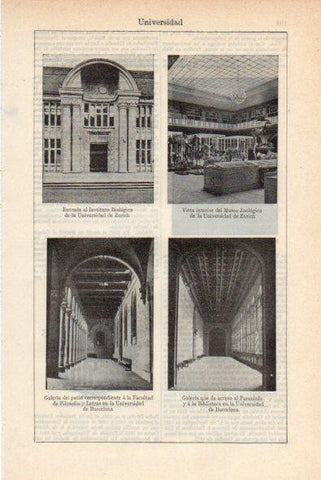 LAMINA V34828: Universidad de Zurich y Barcelona