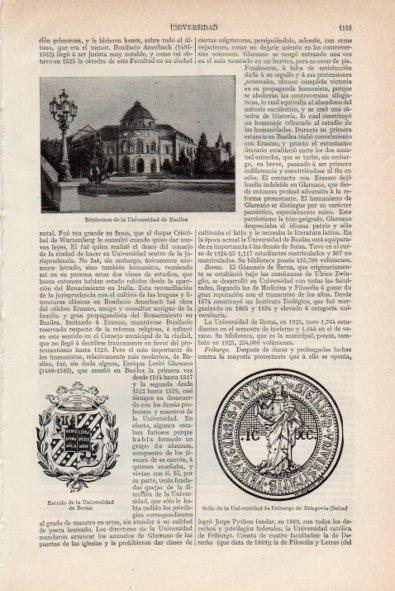 LAMINA V34834: Biblioteca de la Universidad de Basilea
