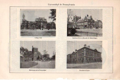 LAMINA V34881: Universidad de Pennsylvania