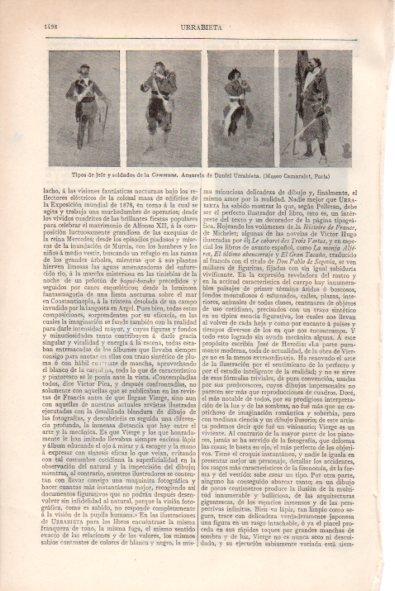 LAMINA V34865: Tipos de jefe y soldados de la Commune por D. Urrabieta