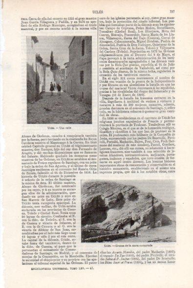 LAMINA V34780: Calle y grutas de Ucles, Cuenca