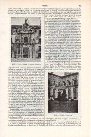LAMINA V34779: Monasterio de Ucles, Cuenca