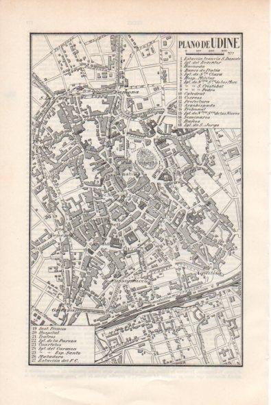 LAMINA V34809: Plano de Udine