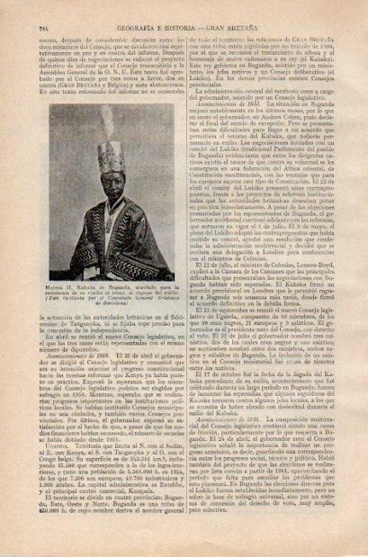 LAMINA V34998: Mutesa II, Kabaka de Buganda
