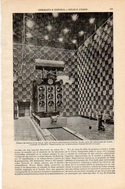 LAMINA V34994: Camara sin resonancia, Laboratorio del Sonido en Pittsfield