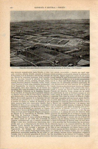 LAMINA V34985: Vista aerea factoria SEAT en Barcelona
