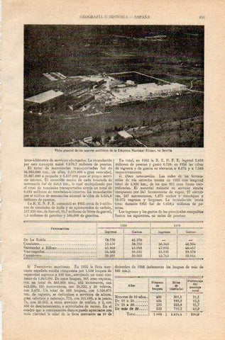 LAMINA V34973: Astilleros de la Empresa Nacional Elcano, Sevilla