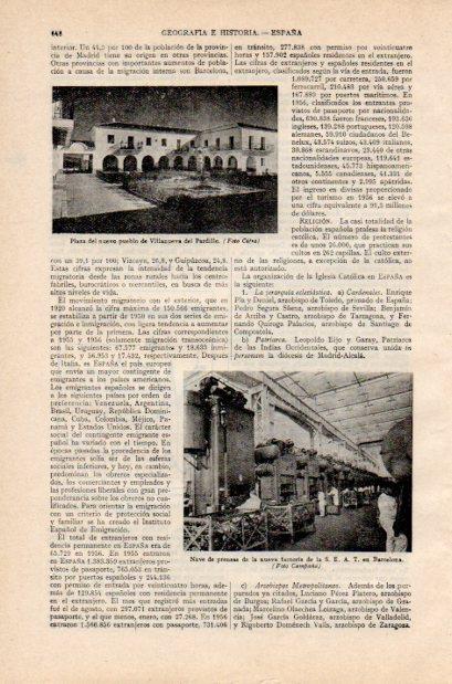 LAMINA V34974: Nave de prensas de factoria SEAT en Barcelona
