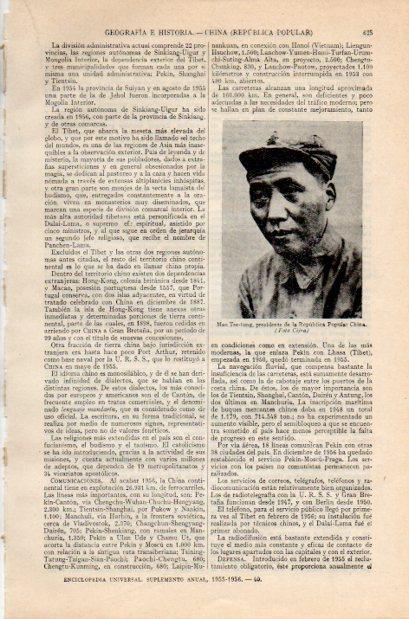LAMINA V34977: Mao Tse-Tung