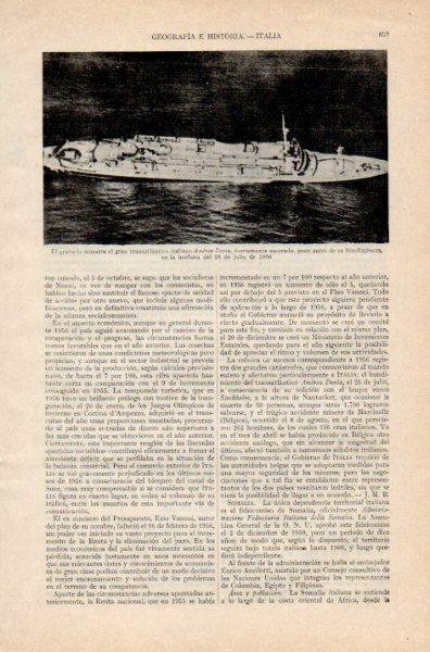 LAMINA V35027: Transatlantico Andrea Doria
