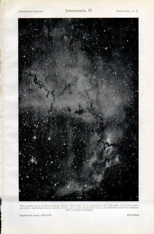 LAMINA V34926: Nebulosa Roseta, Constelacion del Unicornio