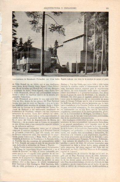 LAMINA V34901: Ayuntamiento de Saynatsalo en Finlandia