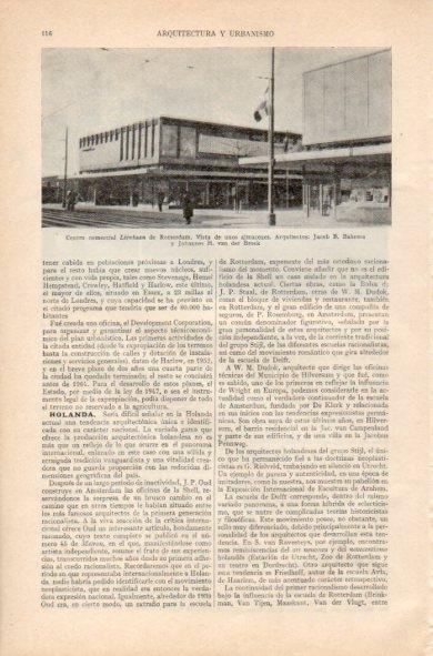 LAMINA V34903: Centro comercial Lijnbaan de Rotterdam