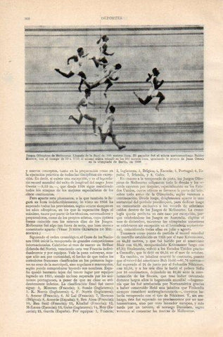 LAMINA V34950: Bobby Morrow en Juegos Olimpicos de Melbourne