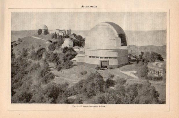 LAMINA V34952: Observatorio de Lick