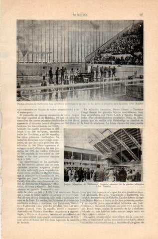 LAMINA V34960: Piscina olimpica de Melbourne