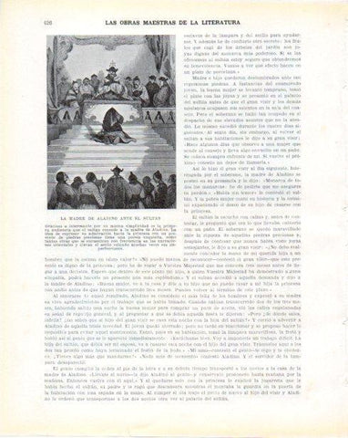 LAMINA V34397: La madre de Aladino ante el Sultan 