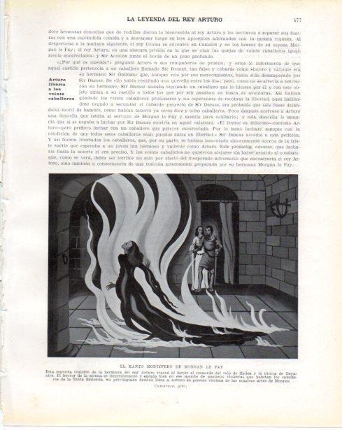 LAMINA V34424: El manto mortifero de Morgan Le Fay por Camarasa