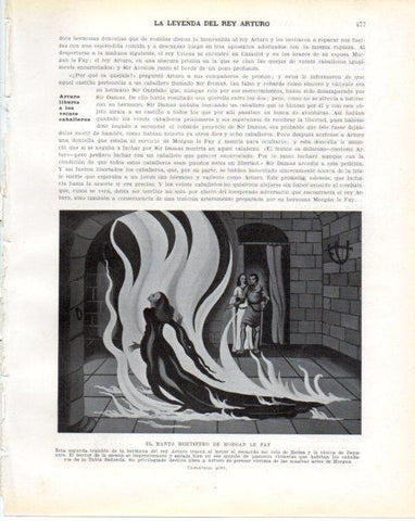 LAMINA V34424: El manto mortifero de Morgan Le Fay por Camarasa