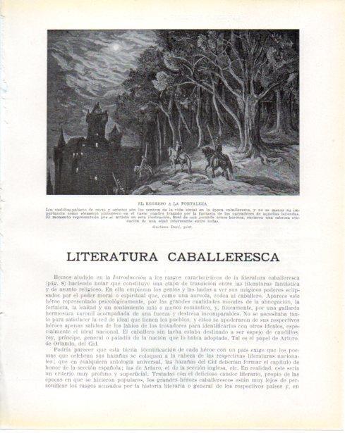 LAMINA V34420: El regreso a la fortaleza por Gustavo Dore