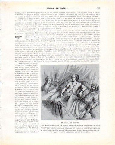 LAMINA V34411: El califa de Bagdad
